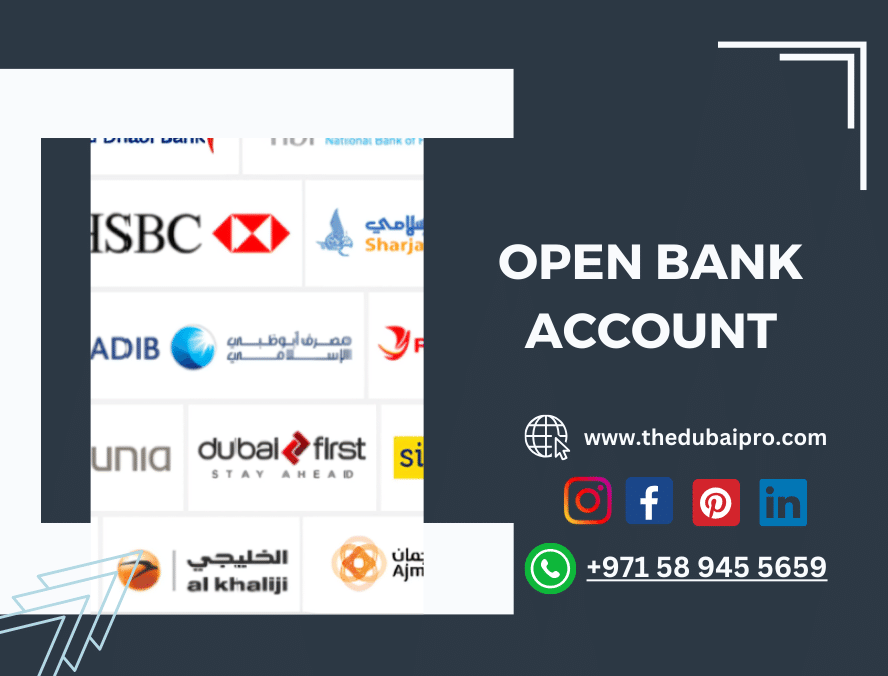 open bank account in dubai | the dubai pro