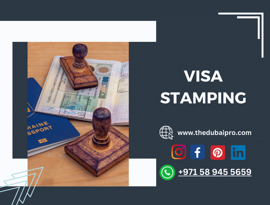 Dubai Visa stamping