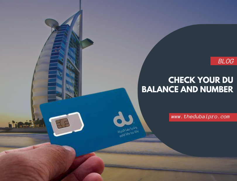 Check Your du Balance and Number-the dubai pro