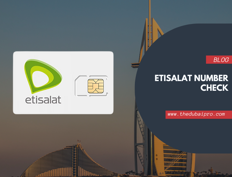 Etisalat Number Check- the dubai pro