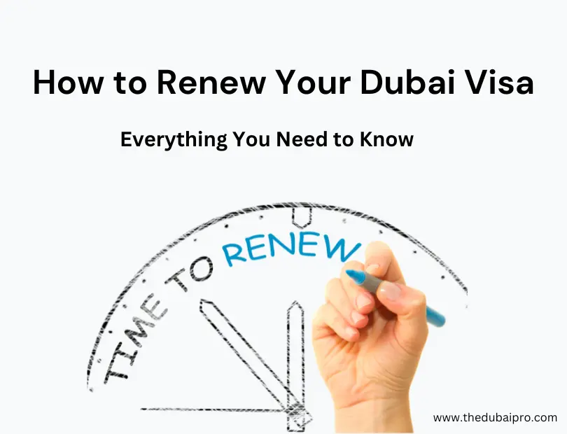 How to Renew Your Dubai Visa