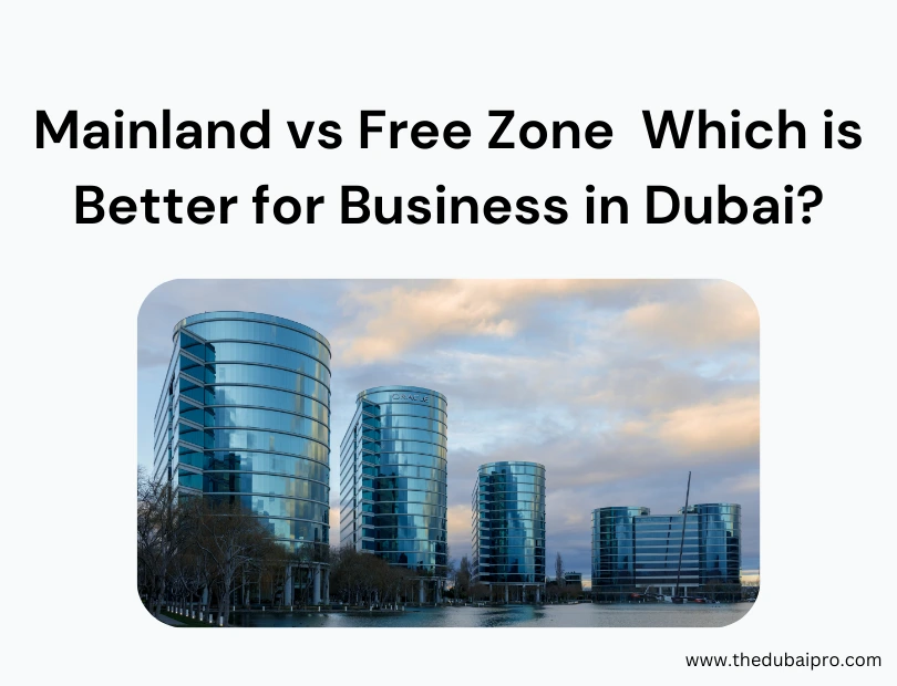 Mainland vs Free Zone Which is Better for Business in Dubai