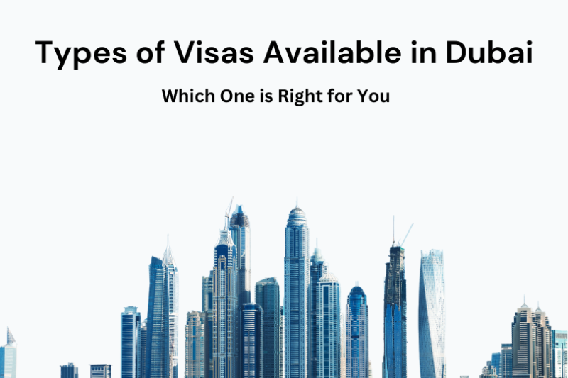 Types of Visas Available in Dubai