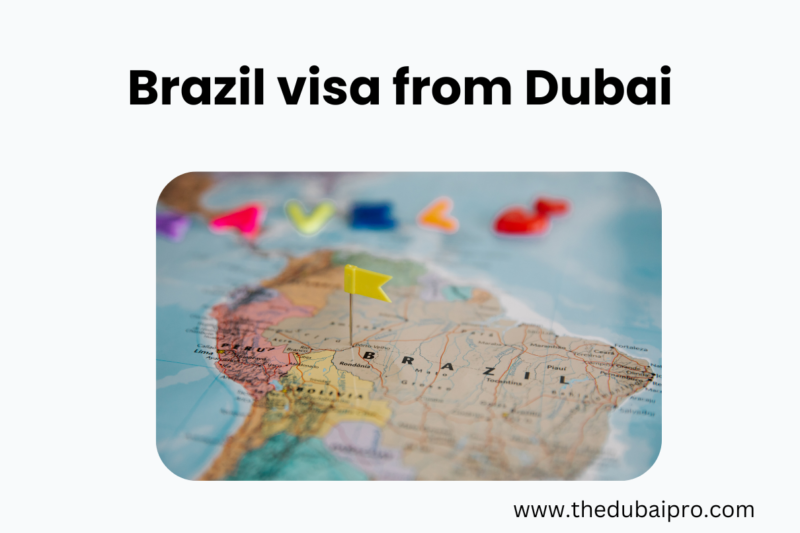 Brazil visa from Dubai