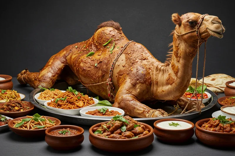 cost of camel dubai food per serving in usd