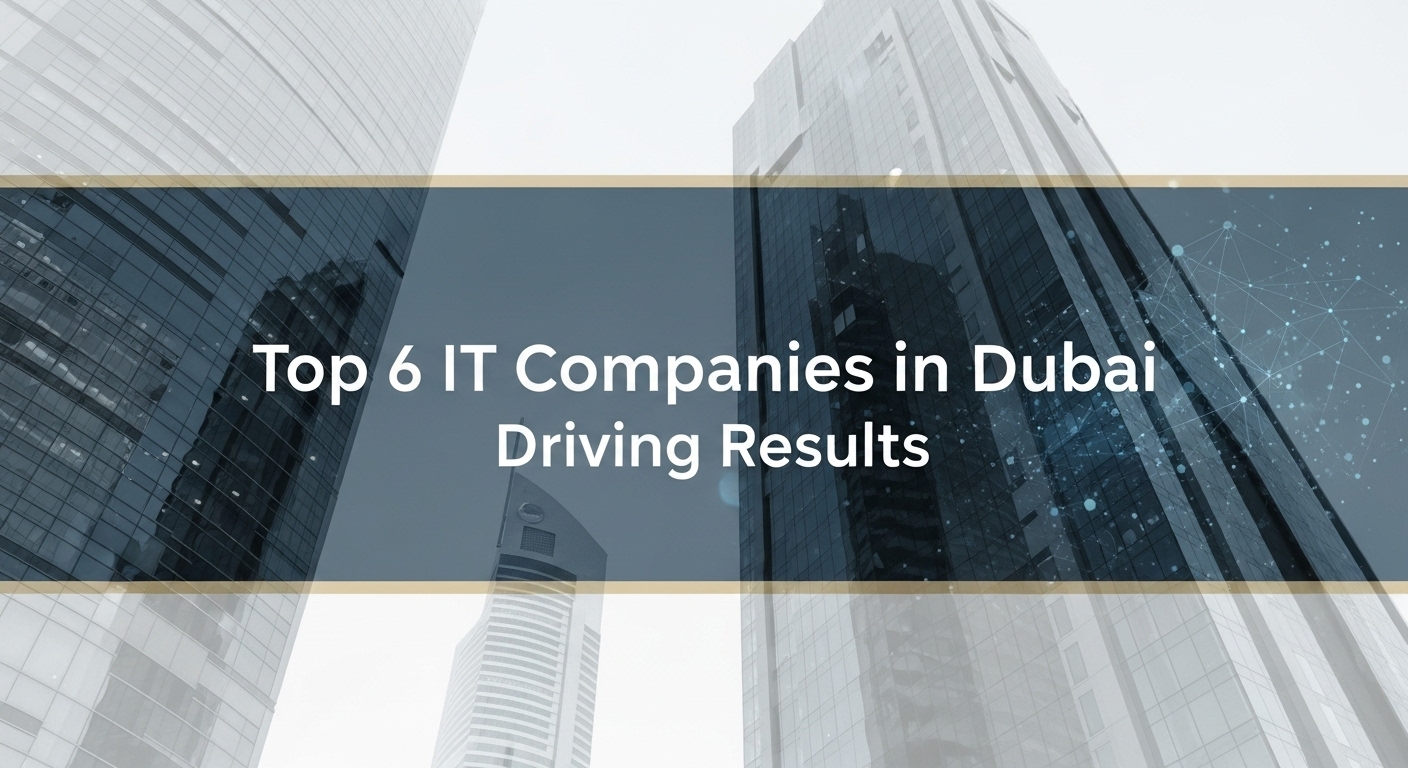Top 6 IT Companies in Dubai Driving Results
