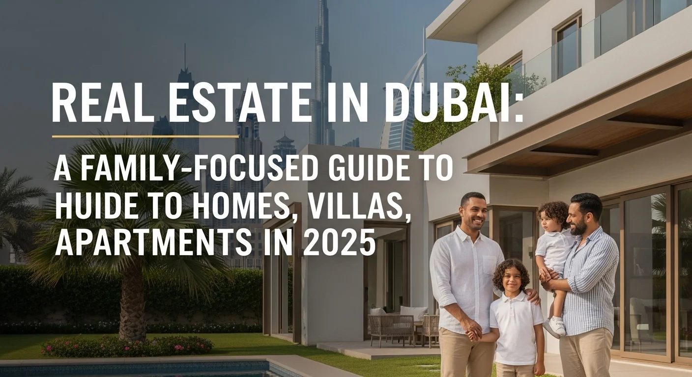 Real Estate in Dubai: A Family-Focused Guide to Homes, Villas, and Apartments in 2025