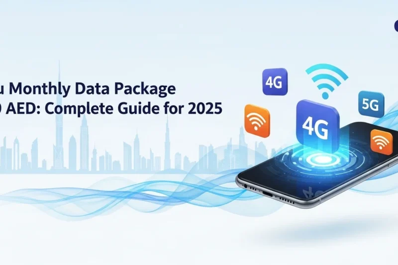 Du Monthly Data Package 50 AED 28GB