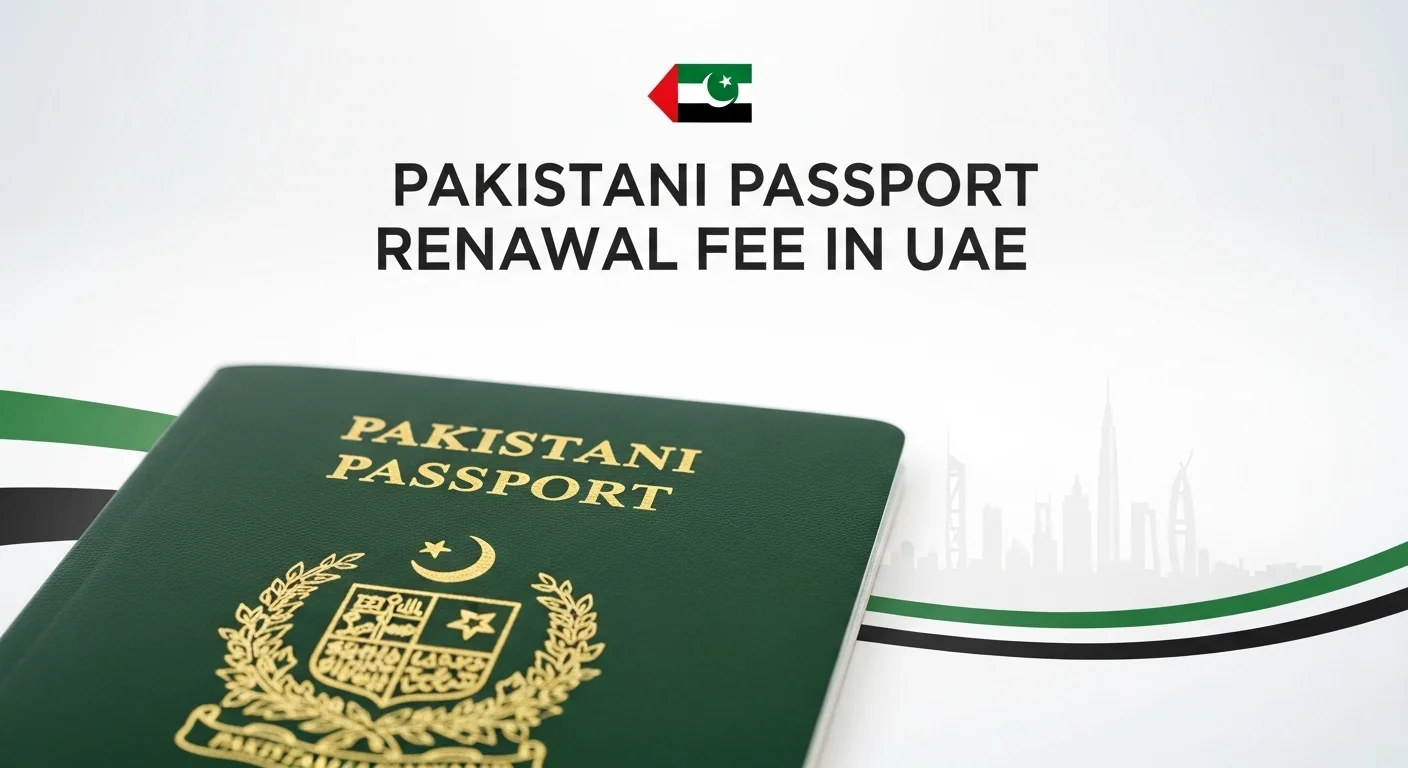 Pakistani Passport Renewal Fees in UAE