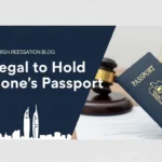 is it legal to hold someone's passport