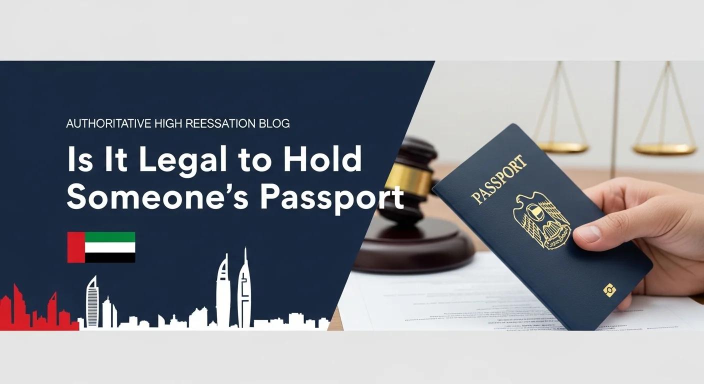 is it legal to hold someone's passport