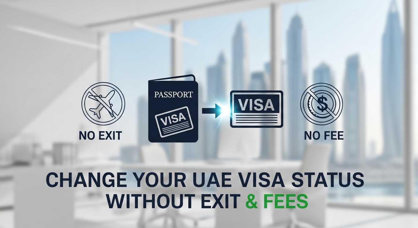 Changing Visa Status in UAE