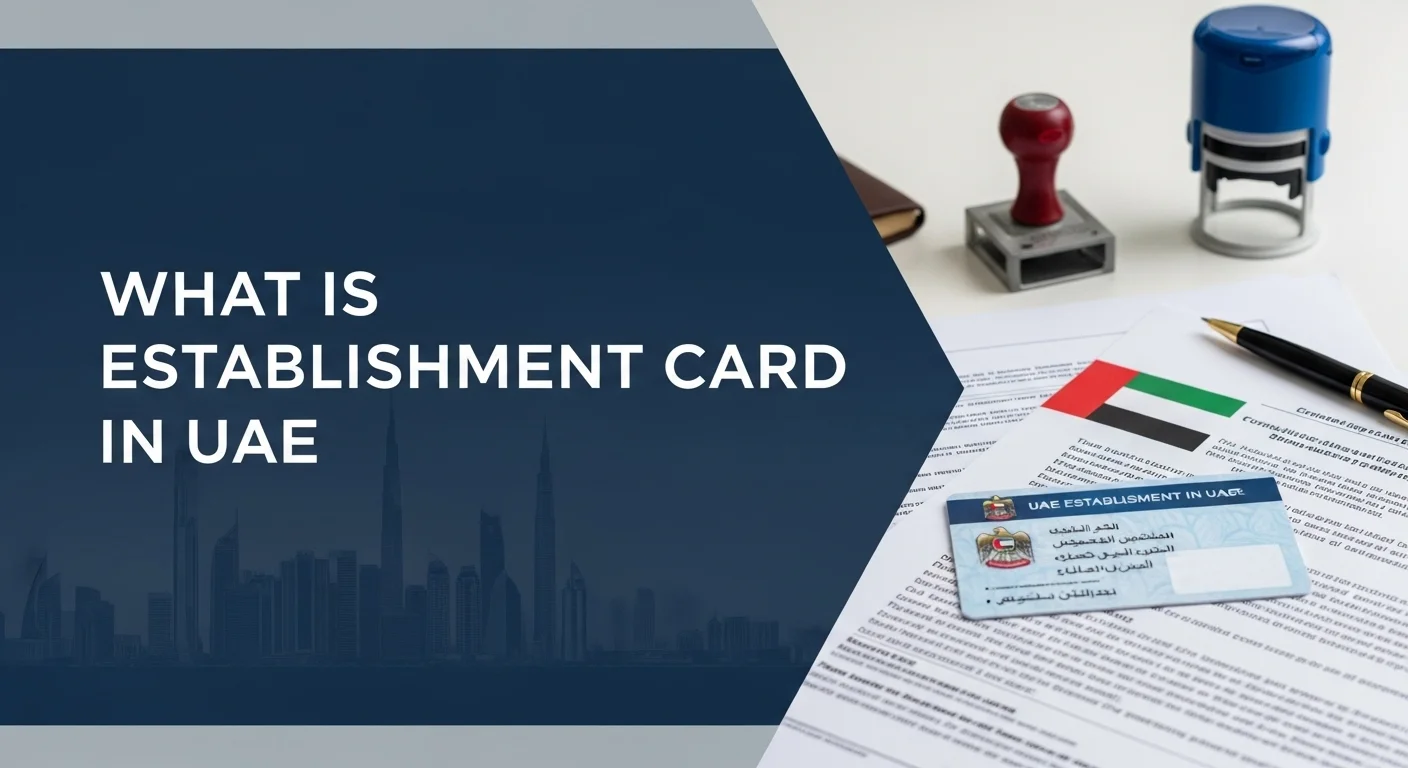 What is an Establishment Card in the UAE? A Complete Guide (2025)