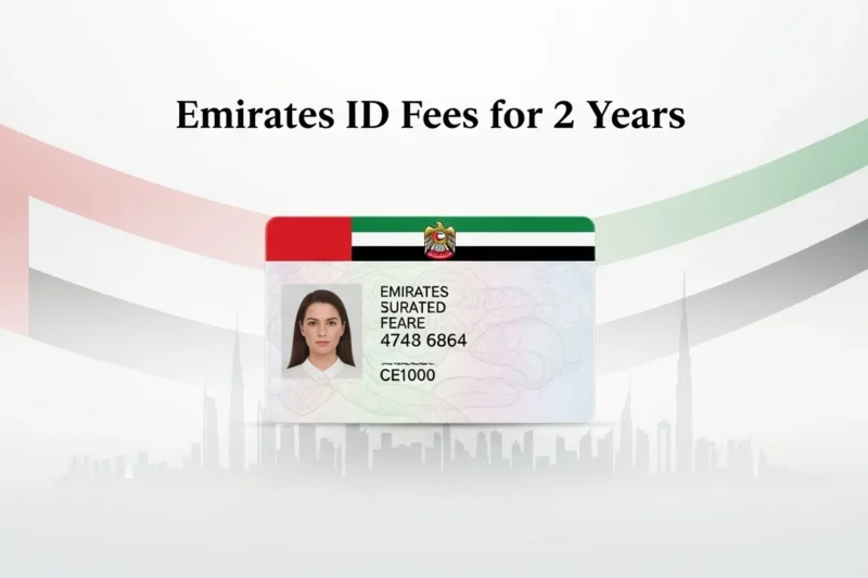 Emirates ID Fees for 2 Years