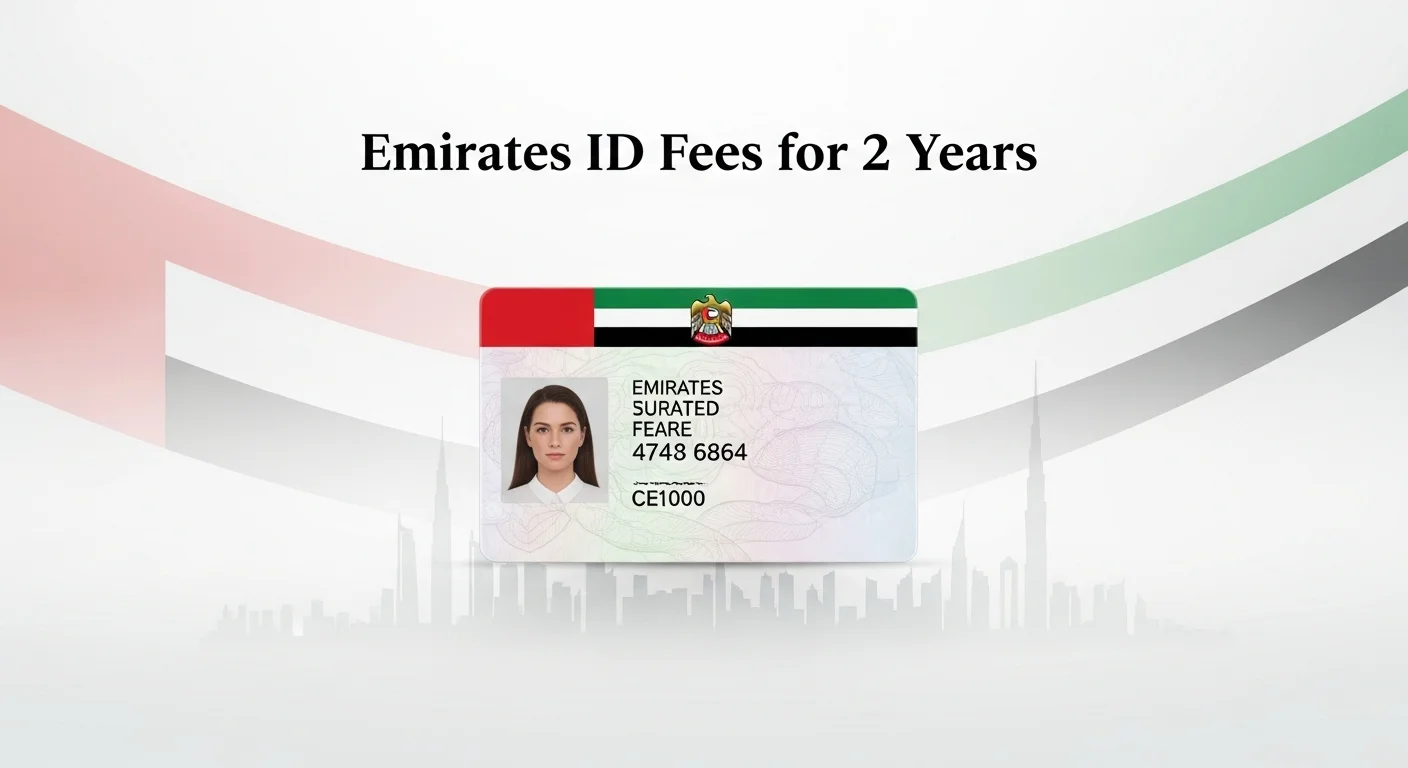 Emirates ID Fees for 2 Years