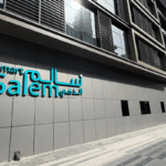 The exterior sign of the Smart Salem medical fitness center in City Walk, Dubai.